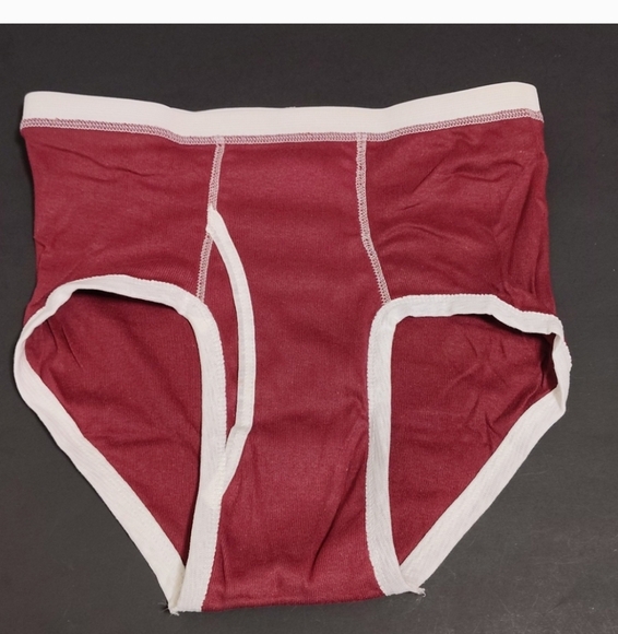 1 Pair, vintage 80's Fruit of the Loom Men's Fashion Briefs Sz M 34-36 - Picture 4 of 6